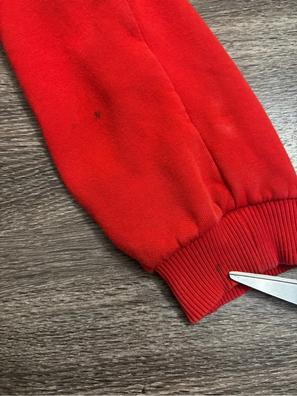 Nike Red Kids Hoodie with White Logo